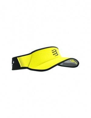 Caps Compressport Visor Ultralight κίτρινα μαυρα | BUWOL-0734