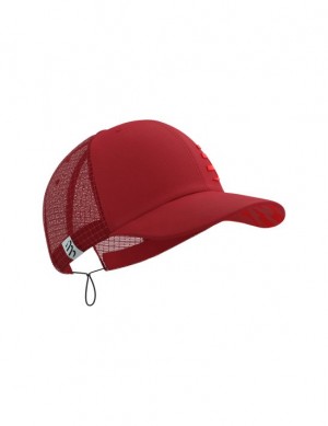 Caps Compressport αγωνιστικα Trucker Cap κοκκινα | PCLEY-4579