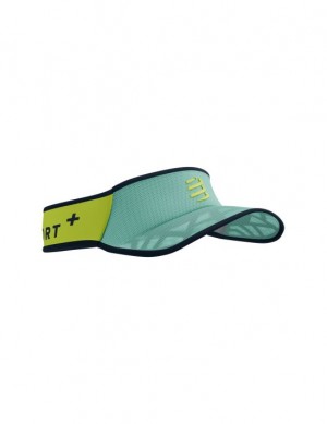 Caps ανδρικα Compressport Spiderweb Ultralight Visor μπλε | JGQDT-6327