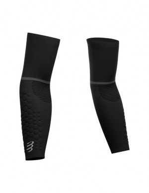 Compression Sleeves γυναικεια Compressport ArmForce Ultralight μαυρα | QSGXA-2714