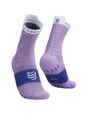 Καλτσεσ Compressport Pro αγωνιστικα Socks v4.0 Trail μπλε | KDGZT-6514