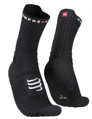 Καλτσεσ Compressport Pro αγωνιστικα Socks v4.0 Trail μαυρα | PDGZT-9478