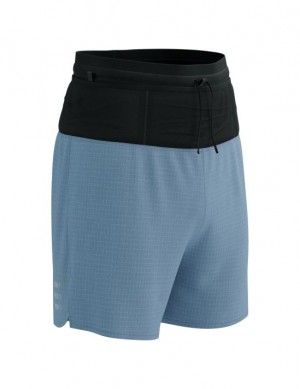 Σορτσ Compressport Trail αγωνιστικα Overshort M μπλε | RTYFE-9462