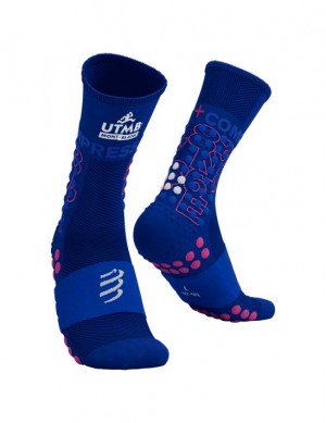 Καλτσεσ Compressport Ultra Trail Socks-UTMB 2023 Πολύχρωμο | WQACM-6183