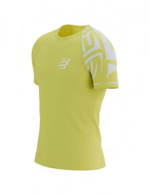 μπλουζακια Compressport Αθλητικά SS Tshirt M πρασινο | BTPIU-7690