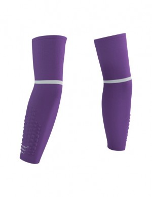 Αξεσουαρ ανδρικα Compressport ArmForce Ultralight μωβ | JUPTX-7093