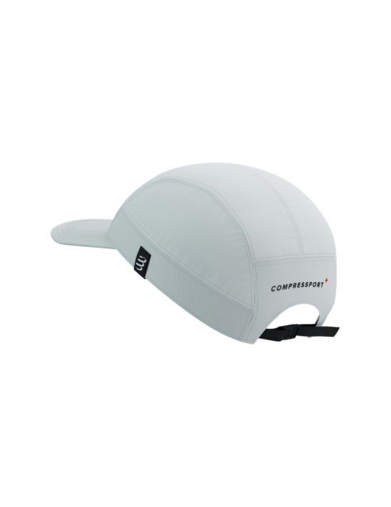 Caps Compressport 5 Panel Light Cap ασπρα | EWAUH-3127