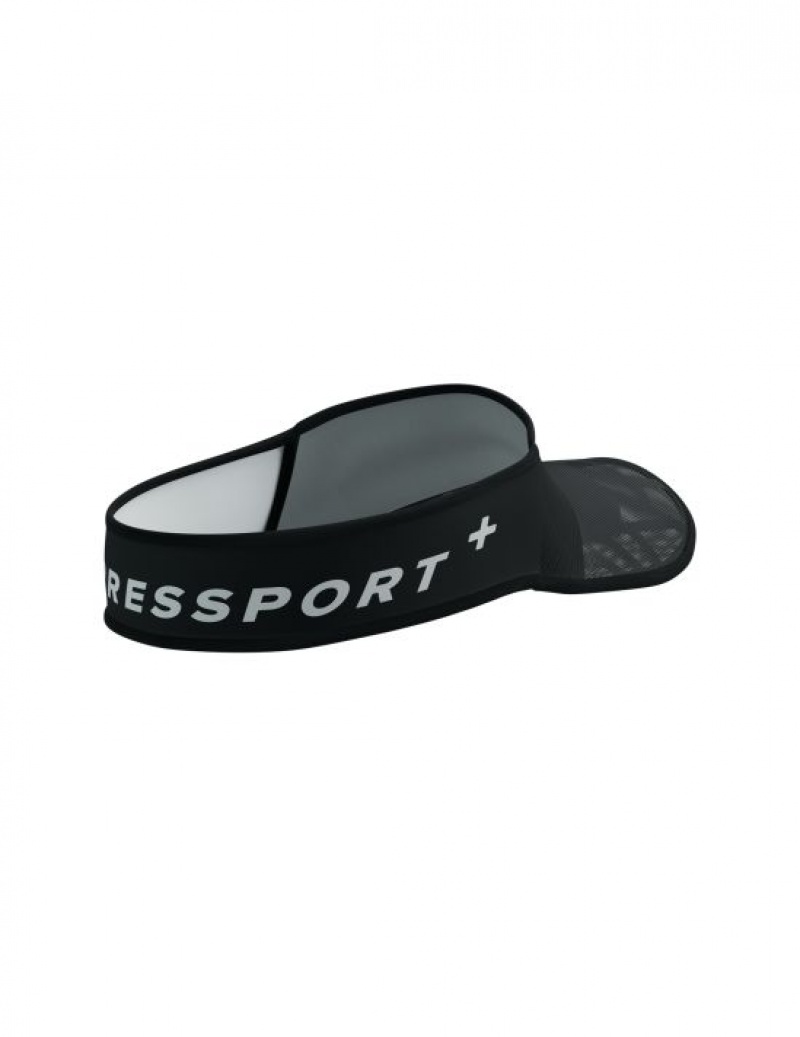 Caps Compressport Spiderweb Ultralight Visor μαυρα | ELZHB-4167