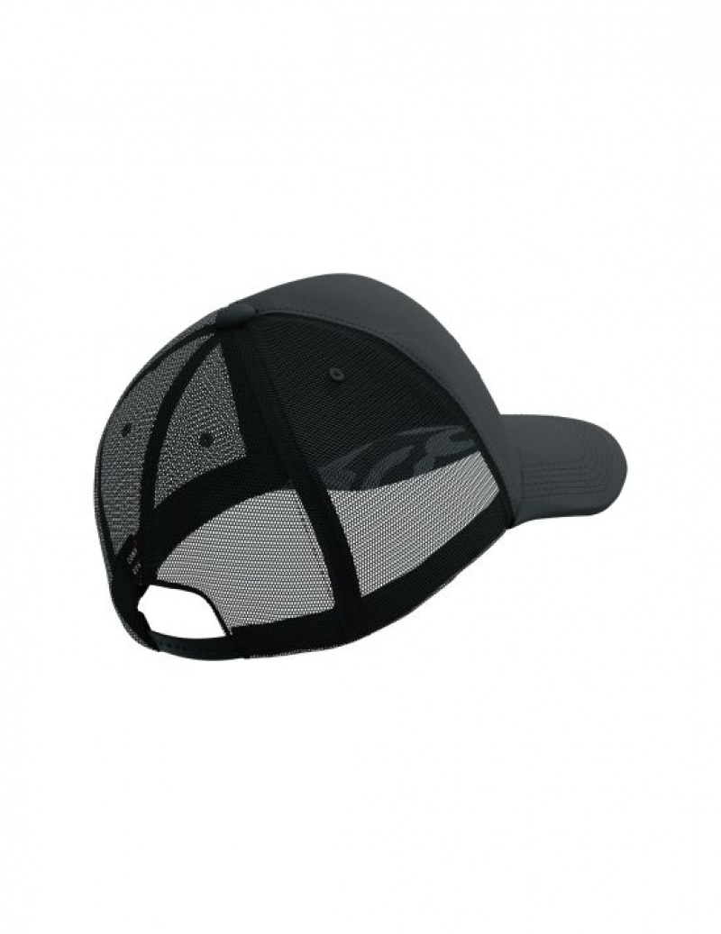 Caps ανδρικα Compressport Trucker Cap μαυρα μαυρα | PKWVH-5471