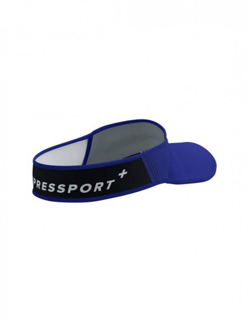 Caps ανδρικα Compressport Visor Ultralight μπλε μαυρα | YKADU-8157