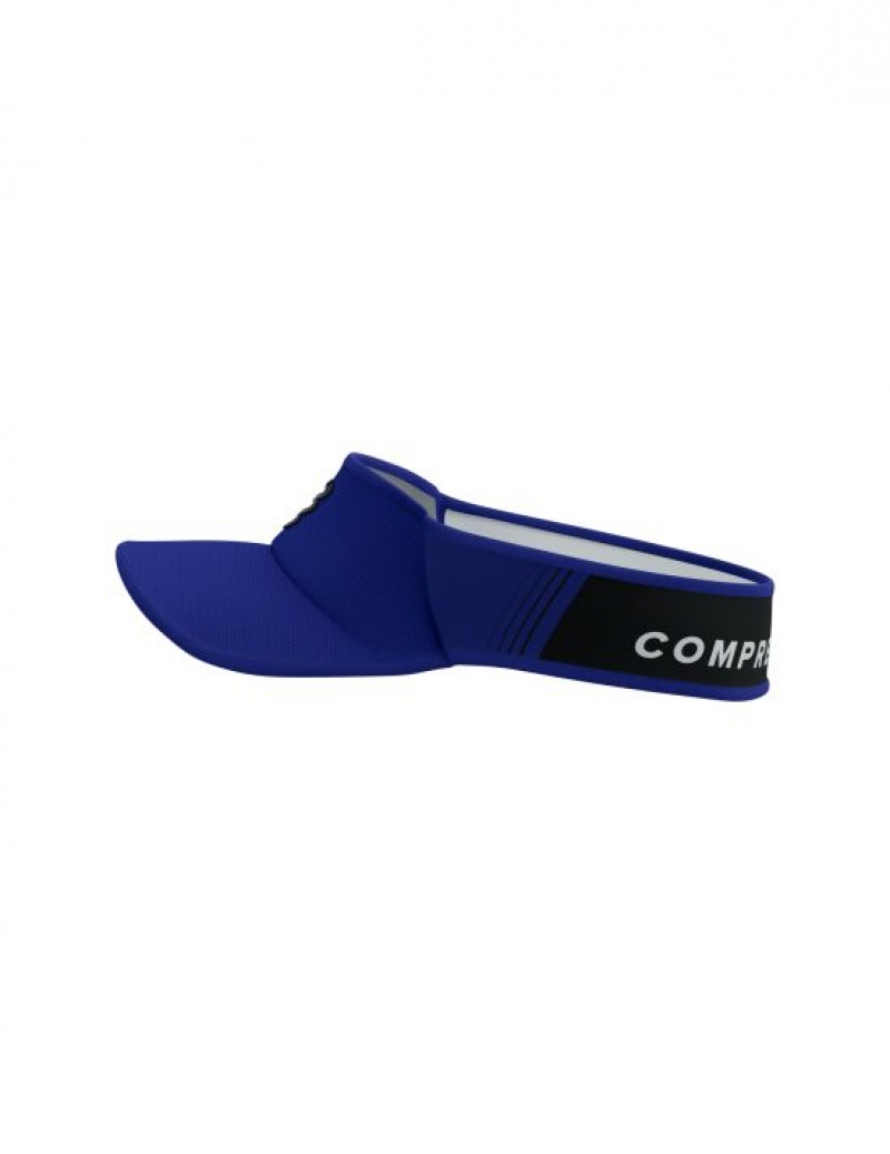 Caps ανδρικα Compressport Visor Ultralight μπλε μαυρα | YKADU-8157