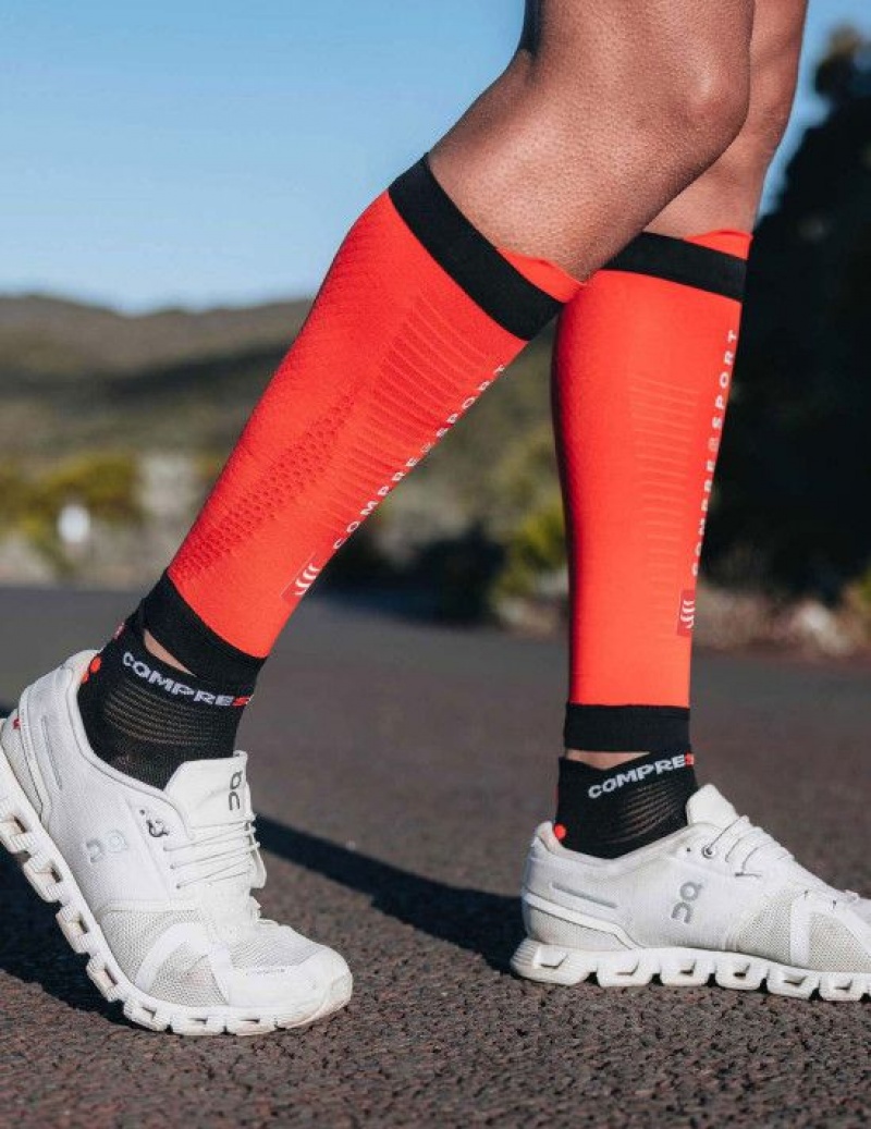 Compression Sleeves γυναικεια Compressport R2 3.0 κοκκινα | BVRSH-5617