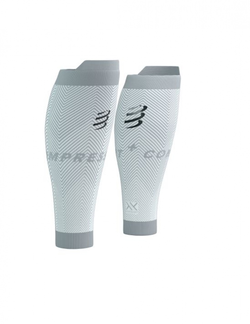 Compression Sleeves ανδρικα Compressport R2 Oxygen ασπρα | WSRCU-9524