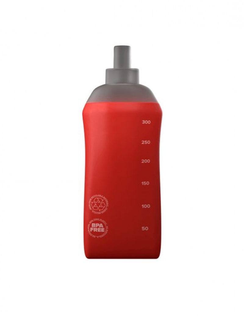 Hydration ΣΑΚΙΔΙΟ ΠΛΑΤΗΣ ανδρικα Compressport ErgoFlask 300mL red κοκκινα | IKUAR-3857