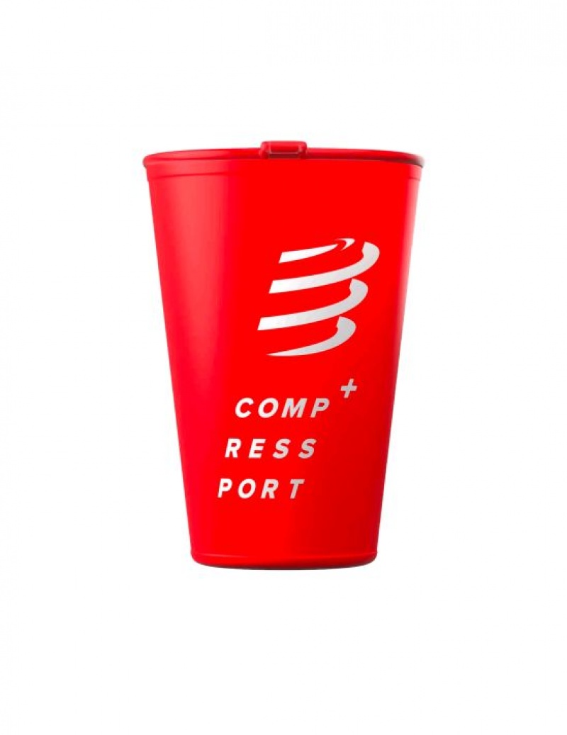 Hydration ΣΑΚΙΔΙΟ ΠΛΑΤΗΣ γυναικεια Compressport Fast Cup red κοκκινα | MDOXG-8260