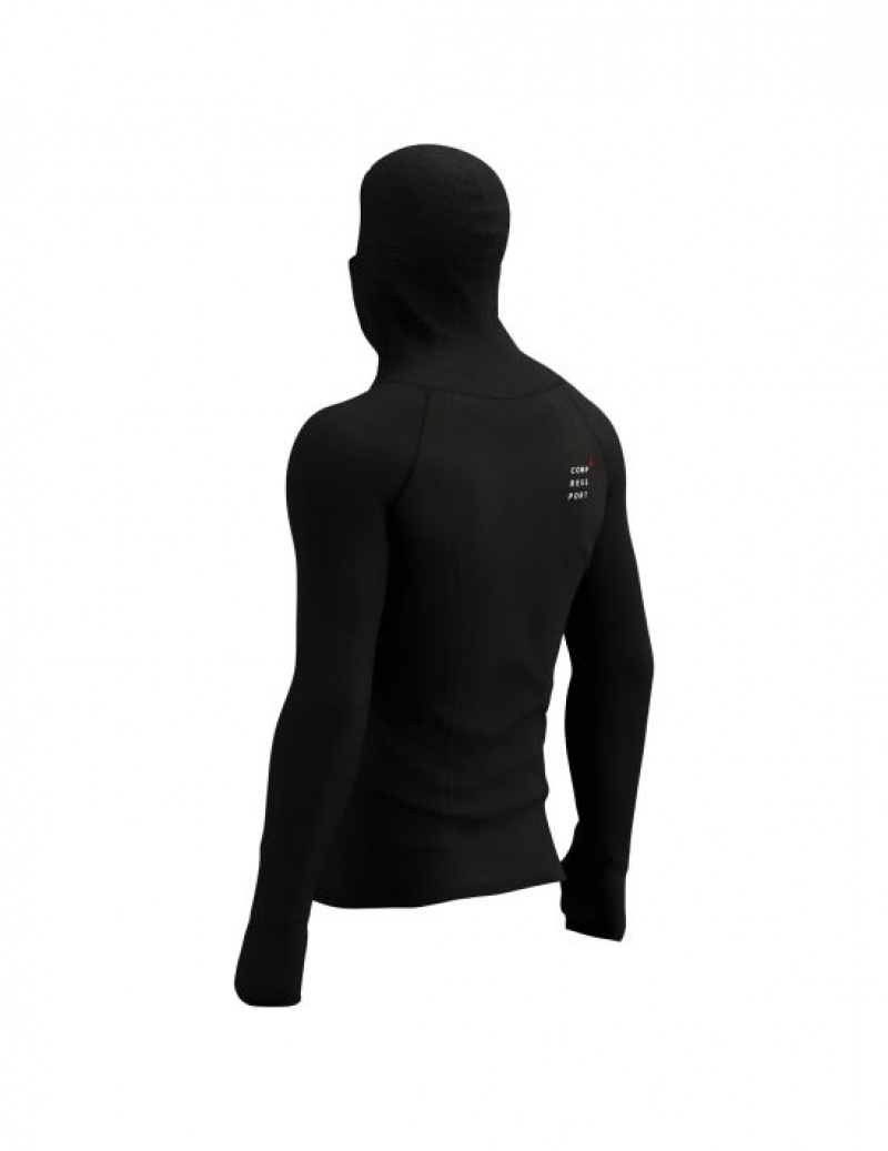 μπλουζακια Compressport 3D Thermo Ultralight αγωνιστικα Hoodie Πολύχρωμο | KRFTC-8210