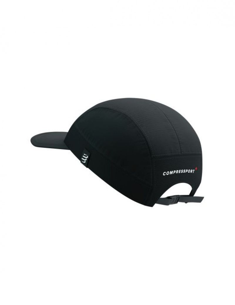 Αξεσουαρ Compressport 5 Panel Light Cap μαυρα | ALBUD-3981