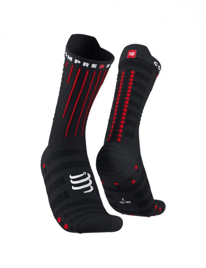 Καλτσεσ Compressport Aero Socks μαυρα κοκκινα | VOAZR-4972