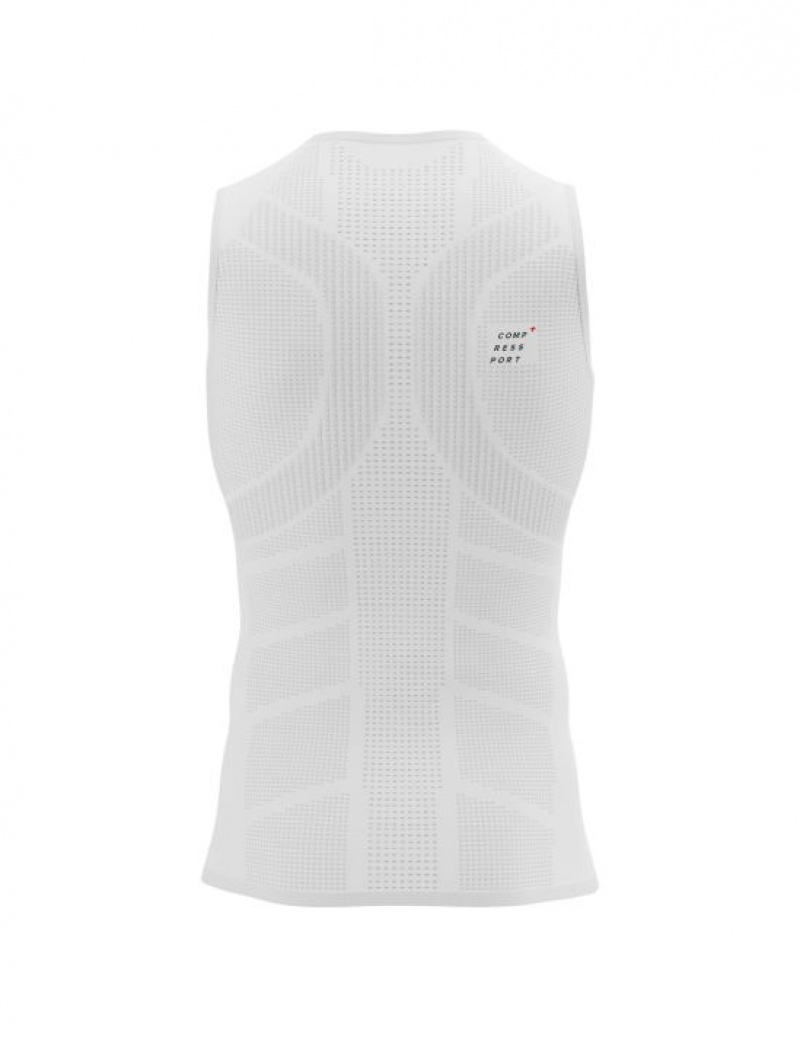 μπλουζακια Compressport On/Off Tank Top M ασπρα | YKFIT-0412