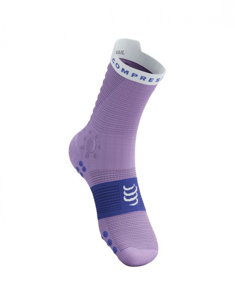 Καλτσεσ Compressport Pro αγωνιστικα Socks v4.0 Trail μπλε | KDGZT-6514