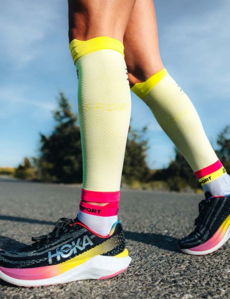 Αξεσουαρ Compressport R2 Oxygen κίτρινα | JQWKC-9247