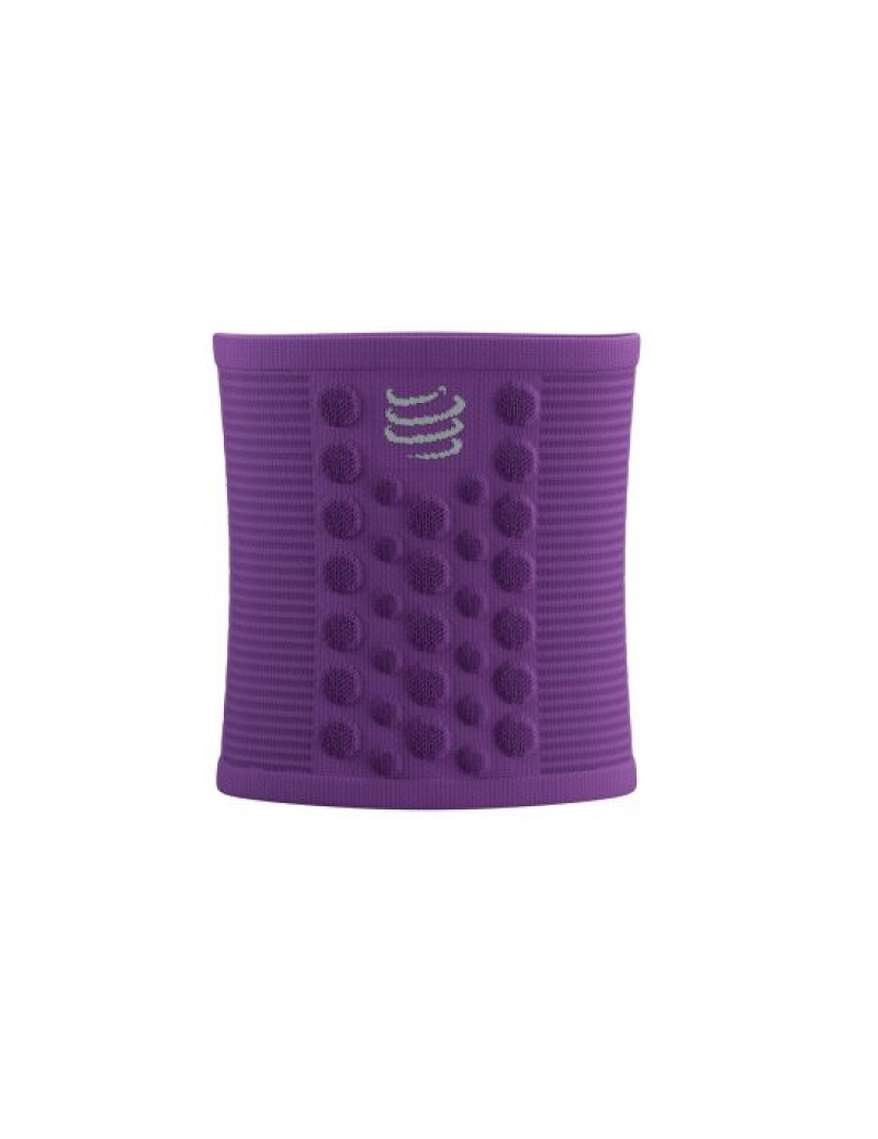 Αξεσουαρ Compressport Sweatbands 3D.Dots μωβ ασπρα | JYLXI-6412