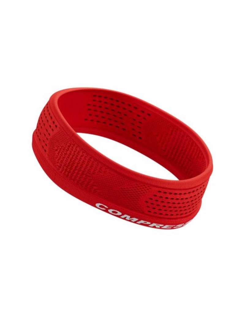 Αξεσουαρ Compressport Thin Headband On/Off κοκκινα | OZTMC-4367