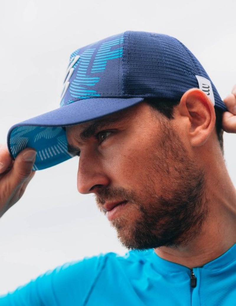 Αξεσουαρ Compressport Trucker Cap μπλε | IGZAE-1475