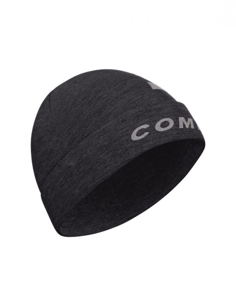 Αξεσουαρ Compressport Καθημερινά Beanie μαυρα | ZAYRW-7860