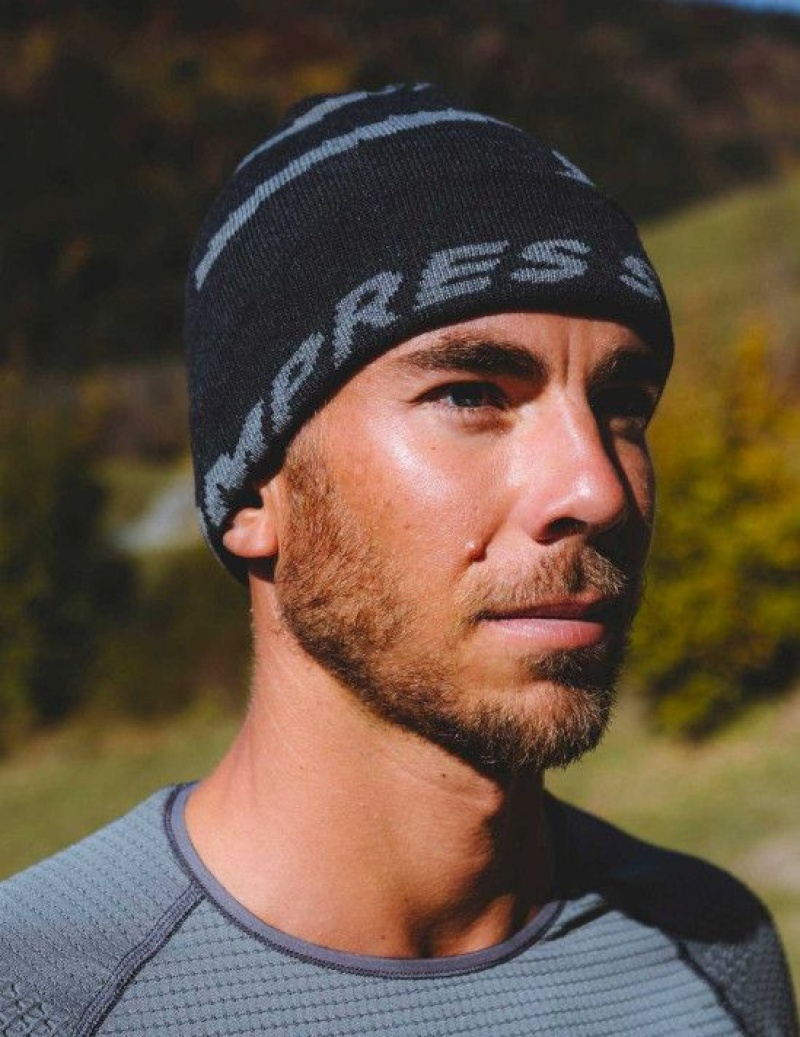 Αξεσουαρ Compressport Καθημερινά Beanie μαυρα | ZAYRW-7860