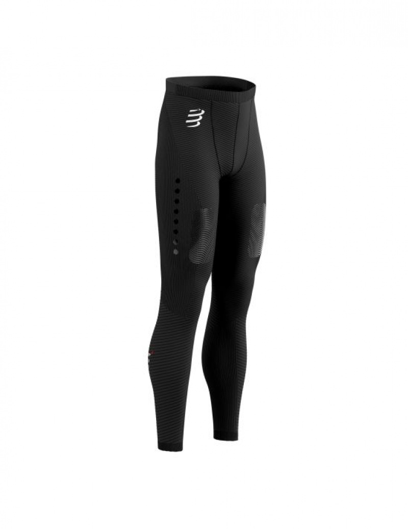 Σορτσ Compressport Χειμερινά Trail Under Control Full Tights M μαυρα | RJYMX-1237