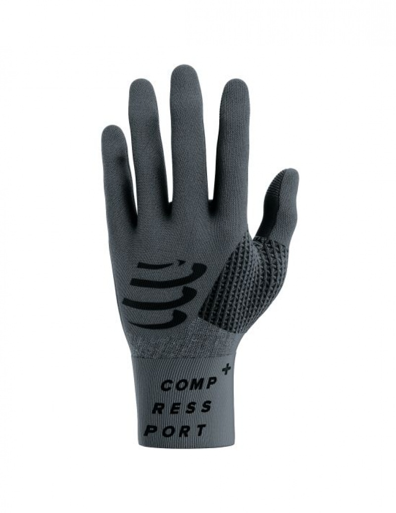 Αξεσουαρ ανδρικα Compressport 3D Thermo Gloves μαυρα | QVFMA-3527