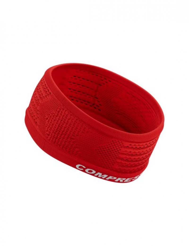 Αξεσουαρ ανδρικα Compressport Headband On/Off κοκκινα | KQCTI-8549