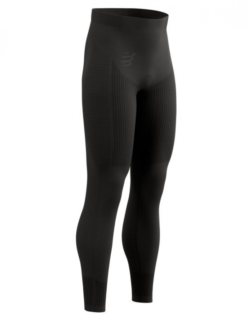 Κολαν ανδρικα Compressport On/Off Tights M μαυρα | TLMUH-3709