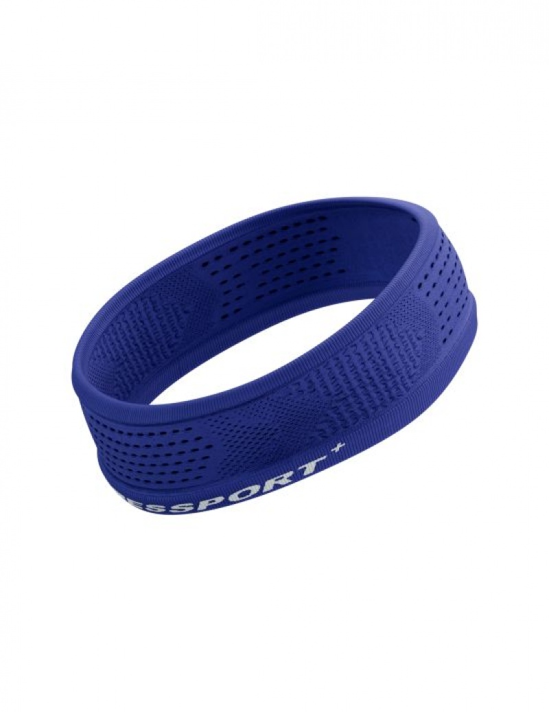 Αξεσουαρ ανδρικα Compressport Thin Headband On/Off μπλε | QPHOV-4586