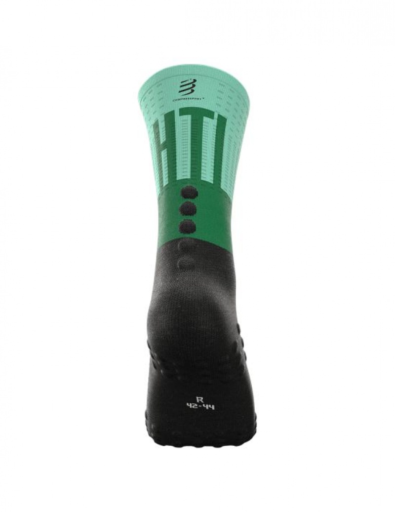 καλτσες για τρεξιμο ανδρικα Compressport Mid Compression Socks Πολύχρωμο | XKBTS-1379