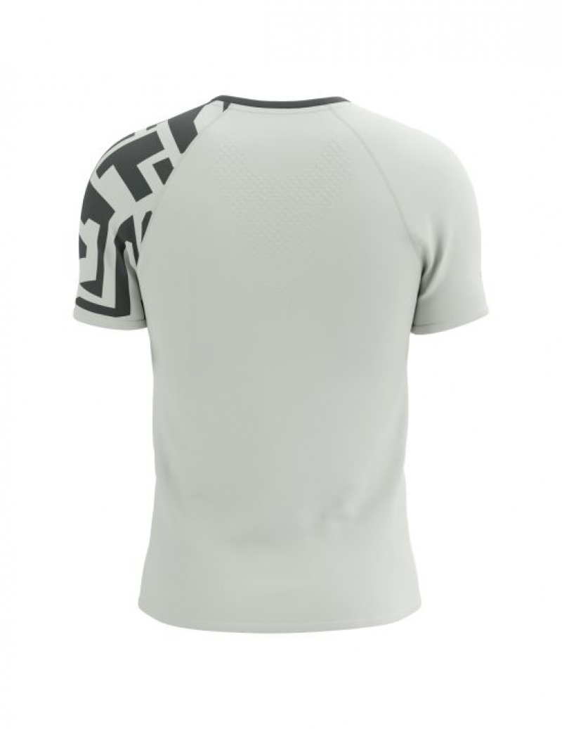 πουκάμισα για τρέξιμο ανδρικα Compressport Αθλητικά SS Tshirt M Πολύχρωμο | TXORM-9342